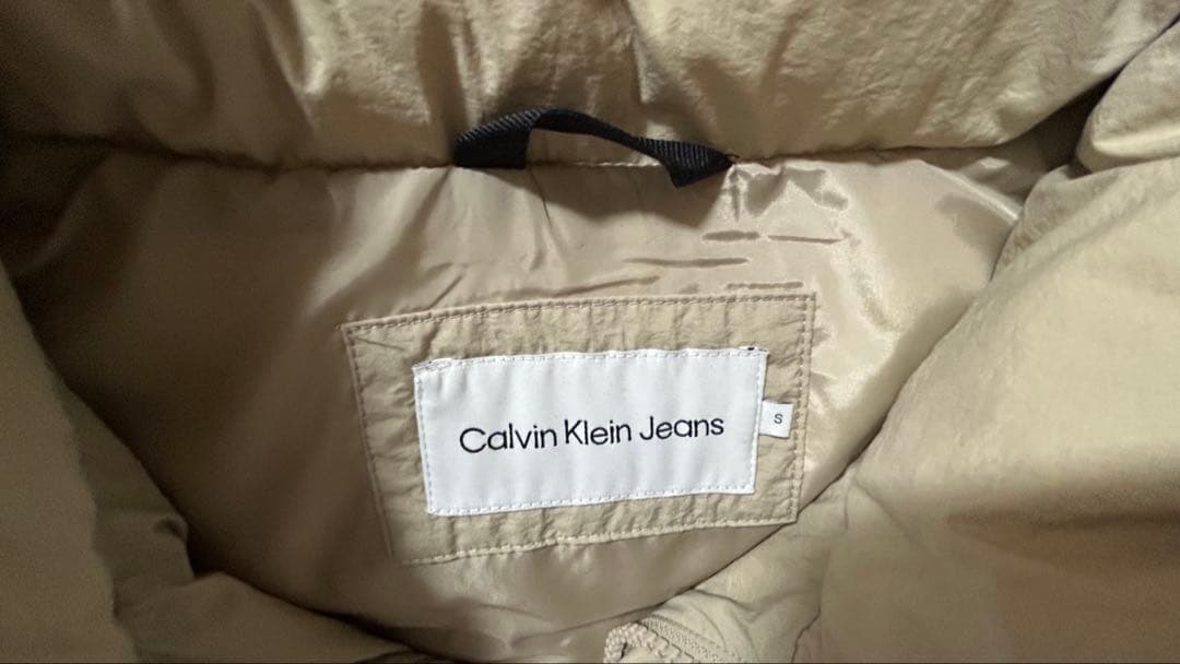  Jeans ベージュ ダウンベスト　カルバンクライン