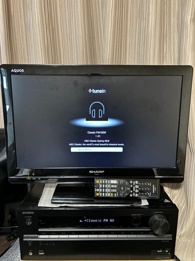 実働品ONKYO7.1ch TX-NR636 4KAtmos対応純正リモコン等付