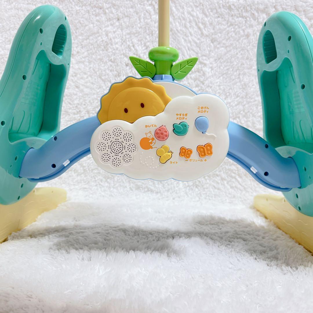 くまのプーさん プーメリー ベビージム ディズニー メロディライト 知育玩具 1