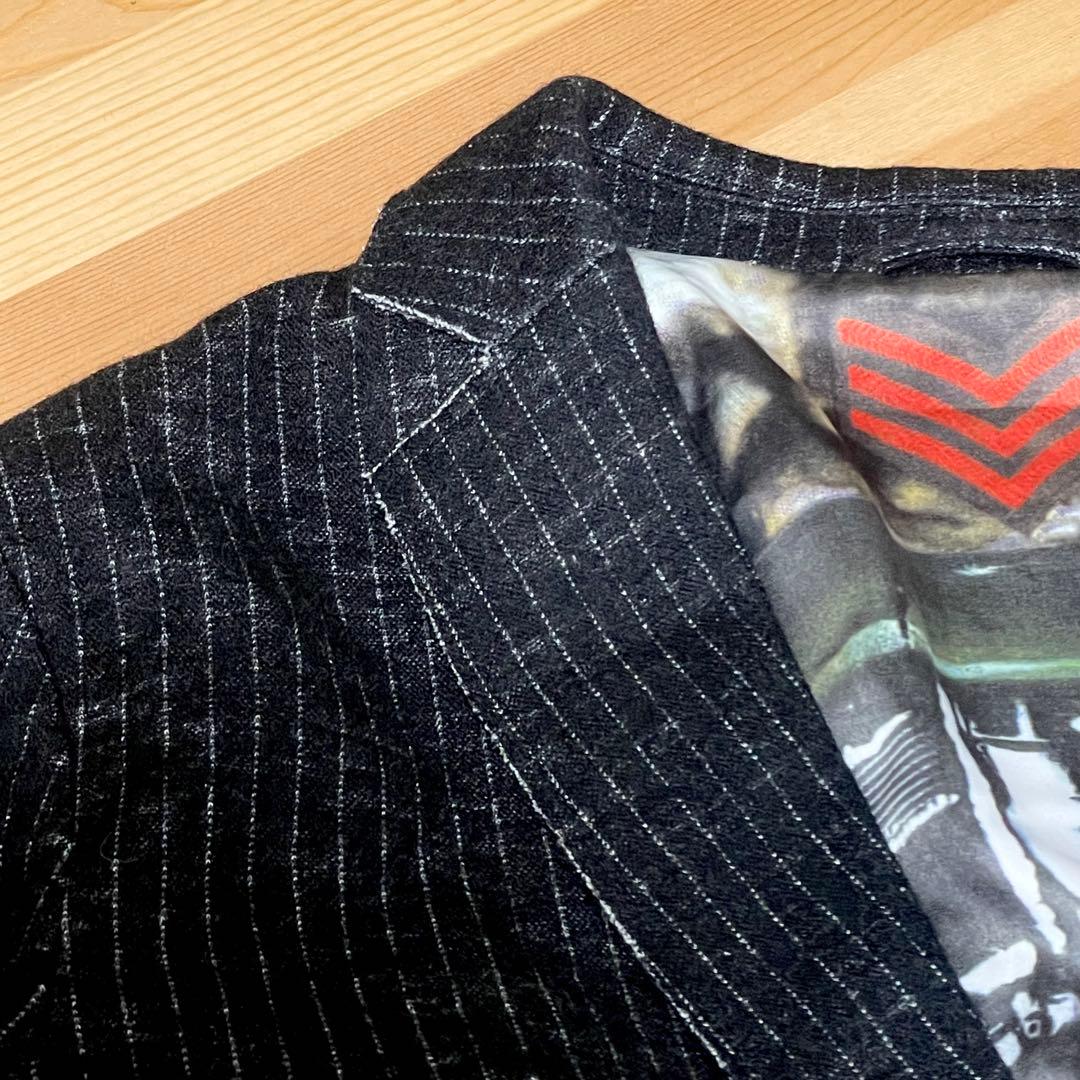 GIVENCHY ジェンドルマンテーラード ジャケット ストライプ 希少デザイン