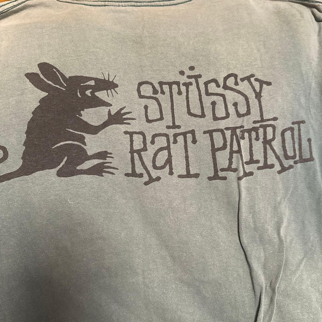 Old Stussy 黒タグ RAT PATROL tシャツ ビンテージM