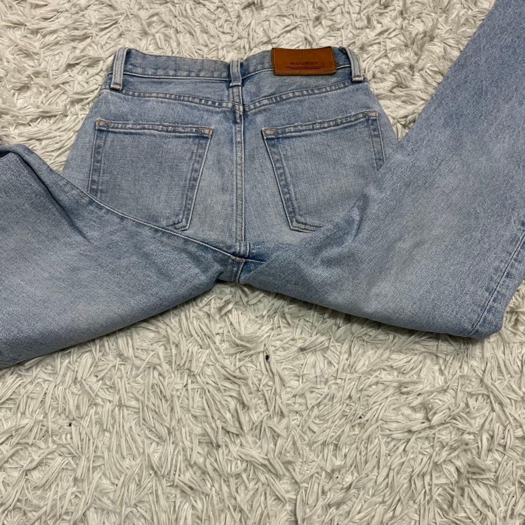 MOUSSY MVS FLARE マウジー フレアデニムダメージ加工 25