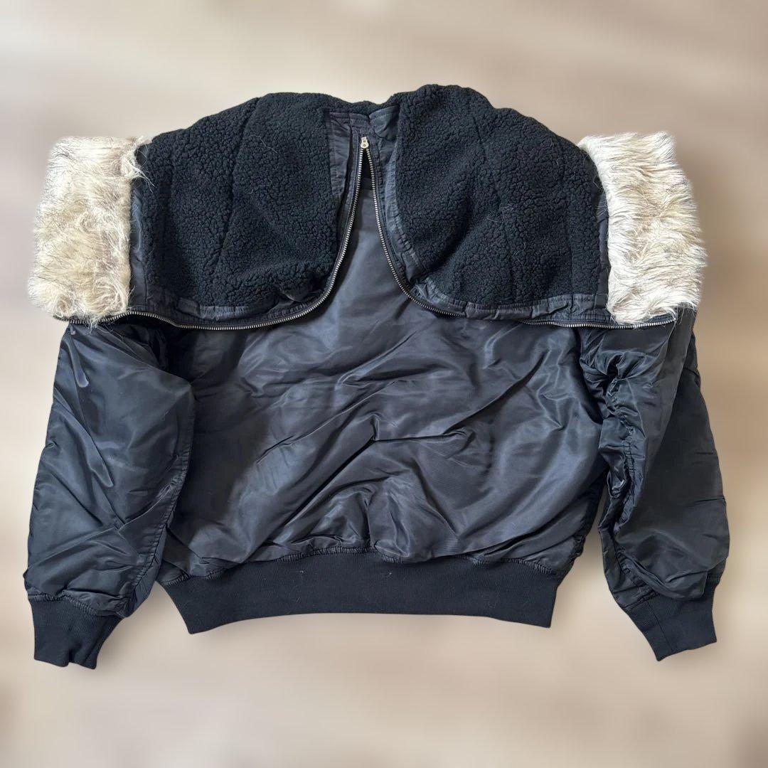 ジャケット・アウター military type N2B flight jacket black