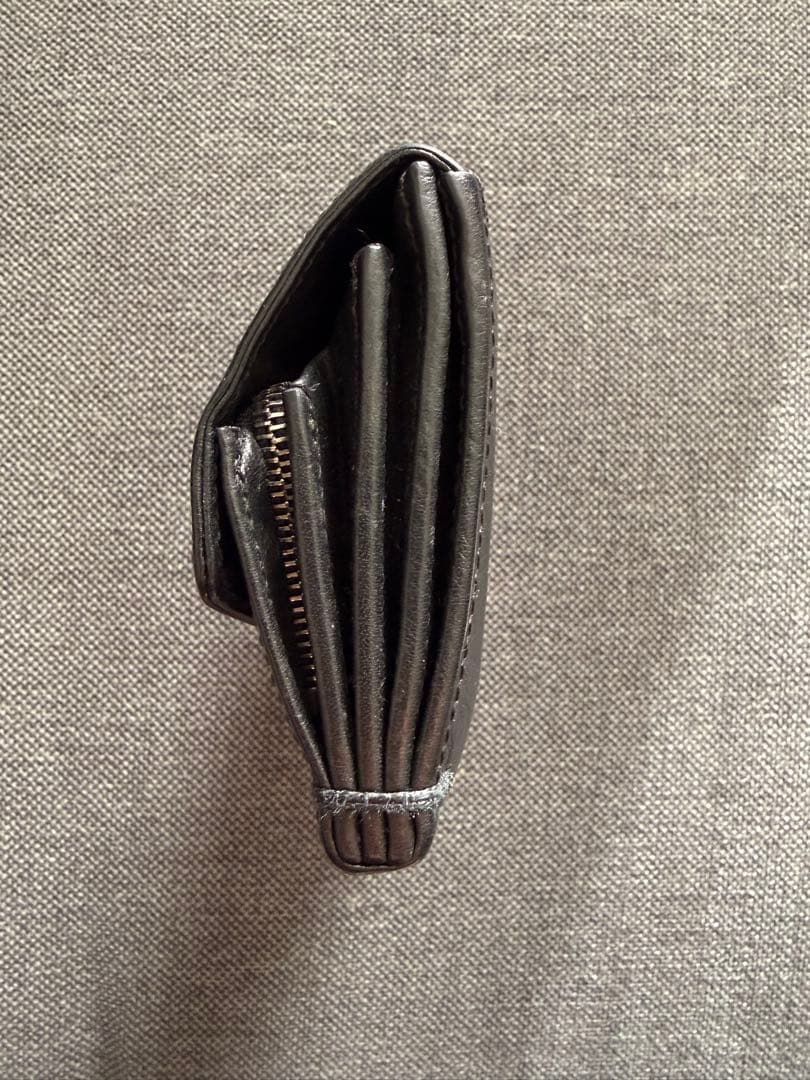 ARTS&SCIENCE 4Poket purse mini 黒　財布　箔押し