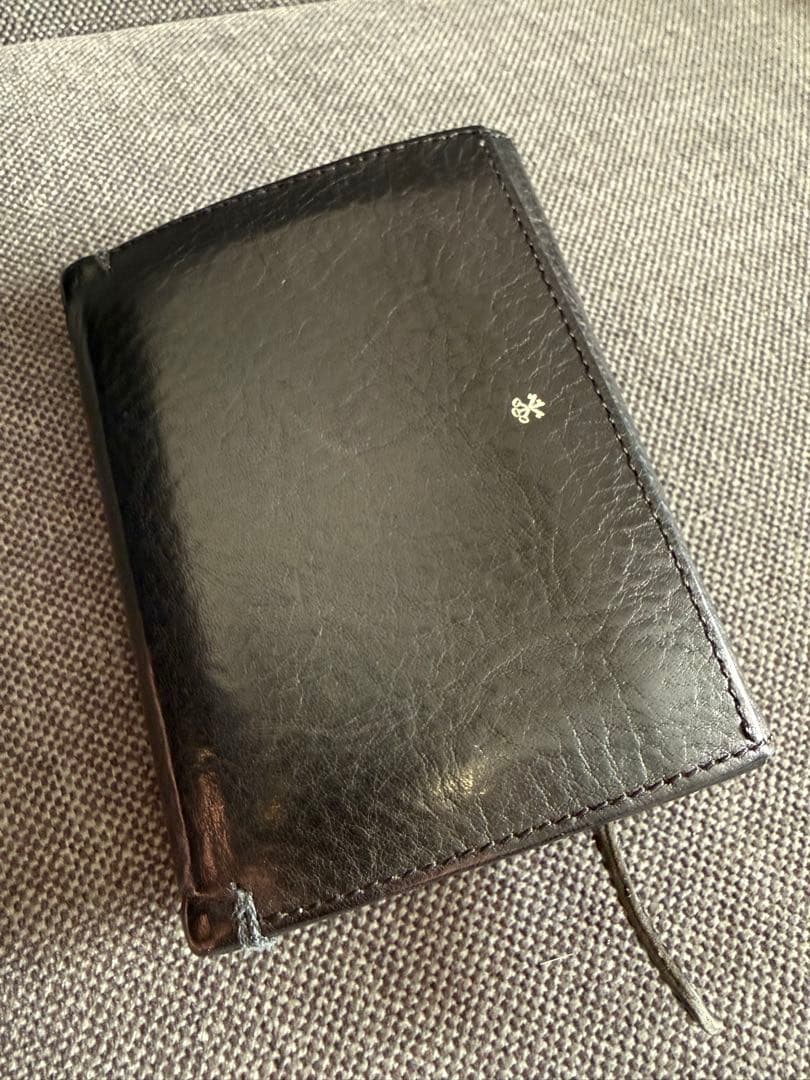 ARTS&SCIENCE 4Poket purse mini 黒　財布　箔押し