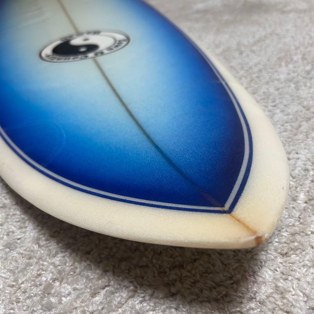 town&country G.PANG サーフボード　6.3ft フィン付き