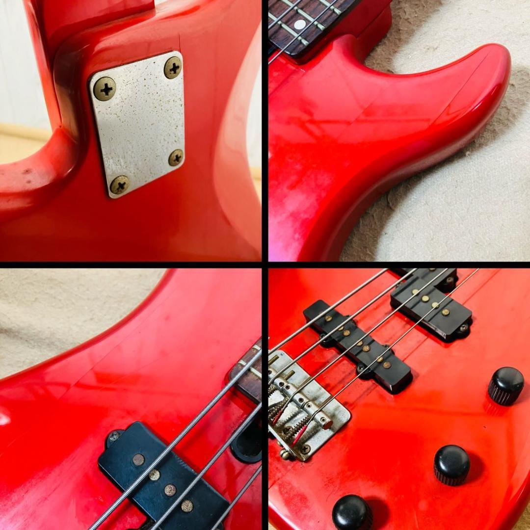 【希少】YAMAHA RBS MS200 レッド エレキベース ジャンク ヤマハ