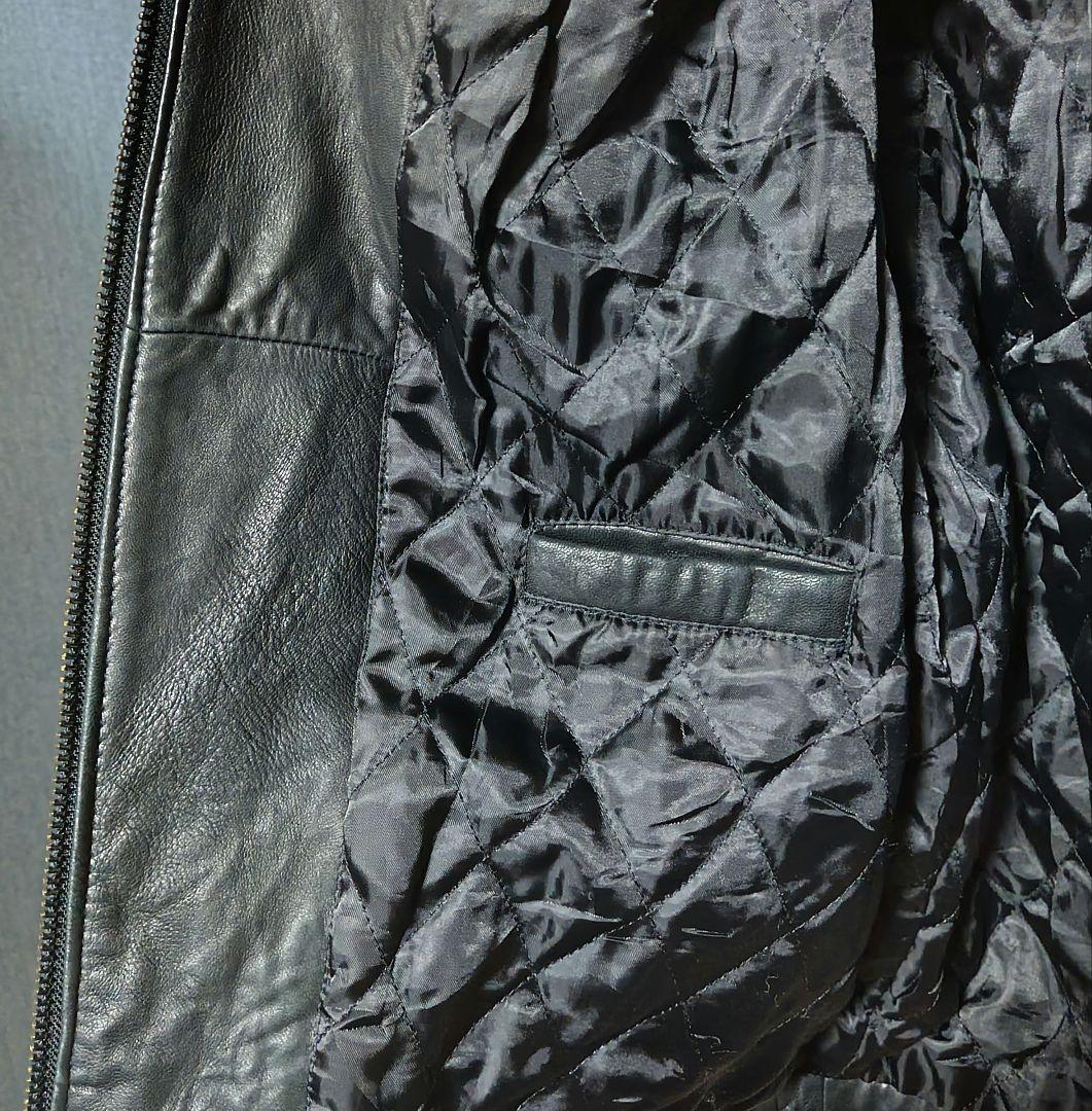 j*i様 DOCKERS ブラックレザージャケット XL　LEVI'S