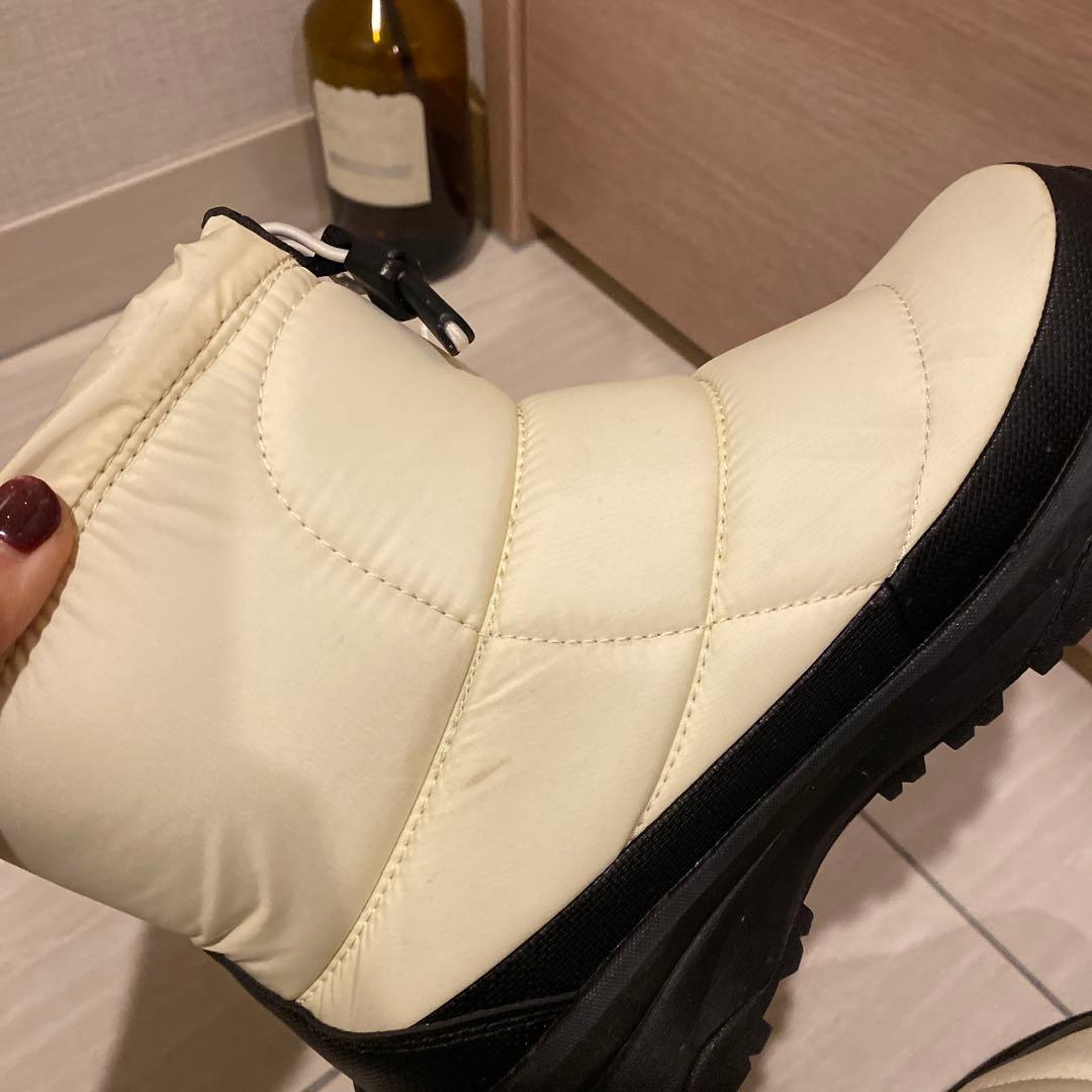 【大幅値下】THE NORTH FACE ヌプシ　ブーティ23cm アイボリー
