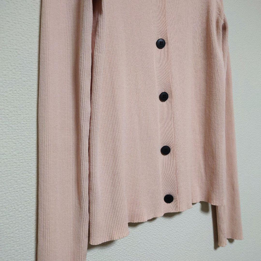 6(ROKU) RIB SHIRT CARDIGAN カーディガン