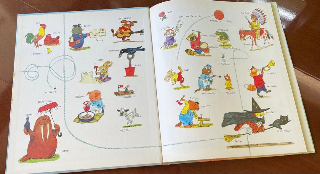 フランス語が学べる絵本 LE LIVRE DES MOTS