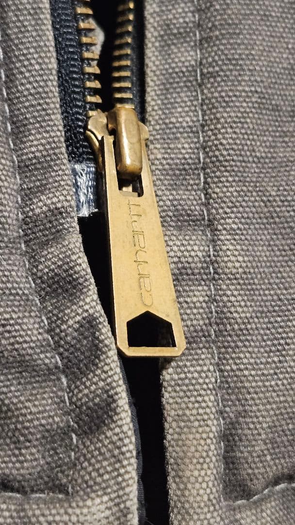 Carhartt ダックベストXL USA製 腰ゴム セメント V02CMT