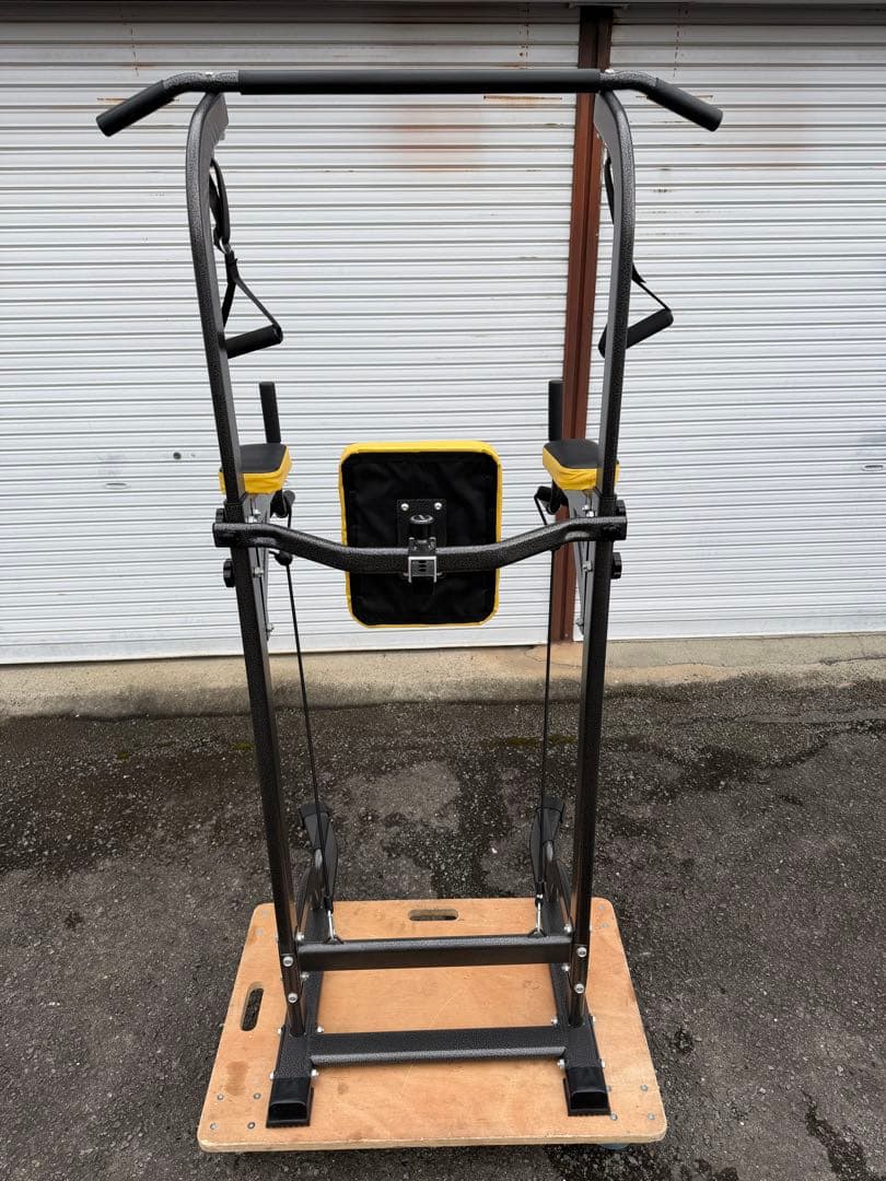 WOLFYOK 懸垂器 チンニング ぶら下がり健康器 筋トレ ディップス