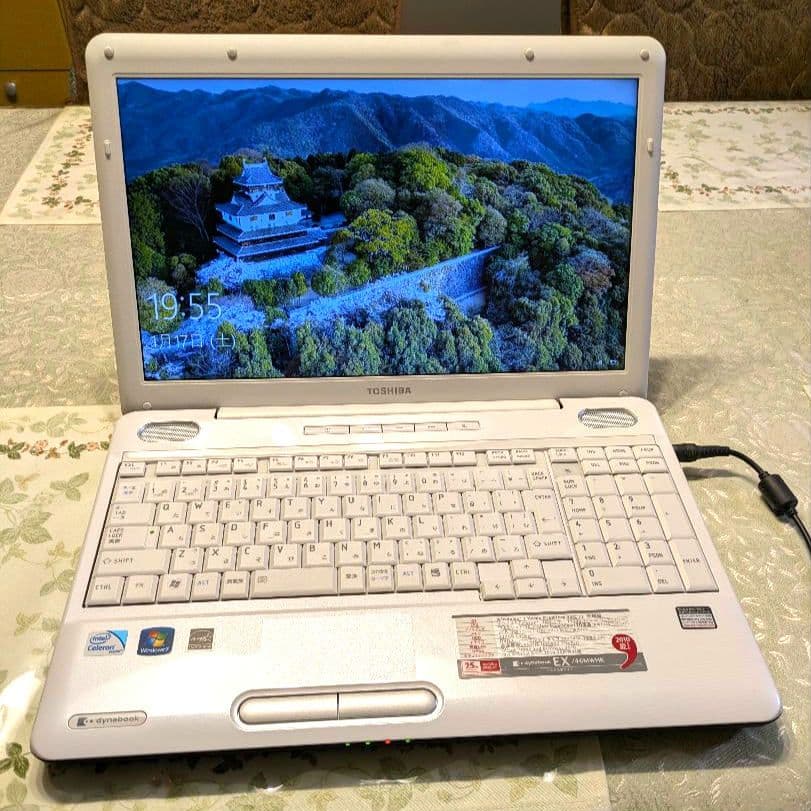 TOSHIBA dynabook EX/46MWHK ホワイト 2010年製