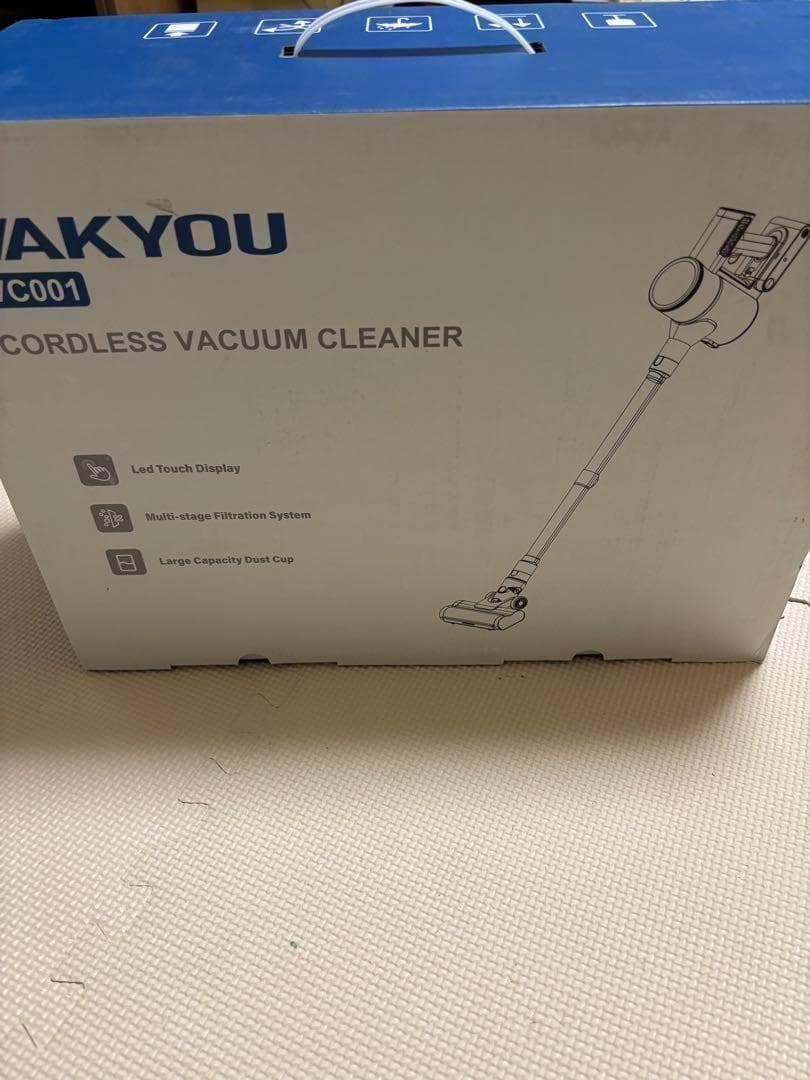 掃除機 コードレス LED 40000Pa 500W 新品未使用