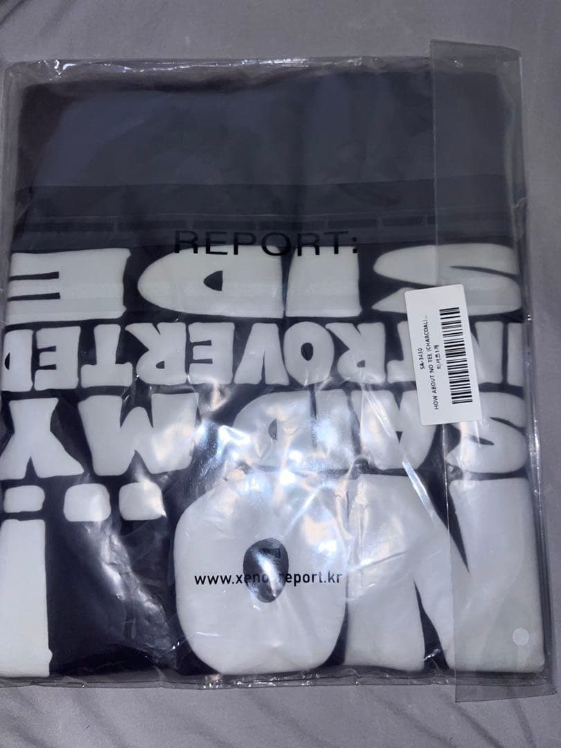 xenoreport Tシャツ チャコール