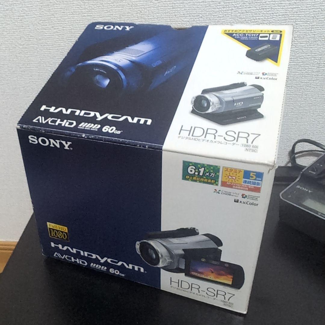 SONY HDR-SR7　動作良好　フルハイビジョン HDDデジタルビデオカメラ