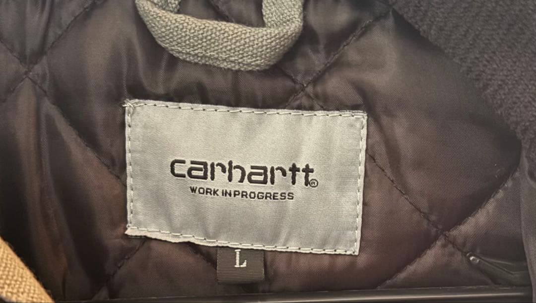 Carhartt デトロイトジャケット サイズＬ グレー