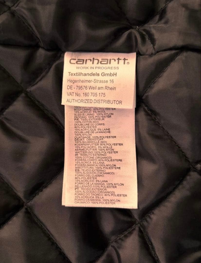 Carhartt デトロイトジャケット サイズＬ グレー