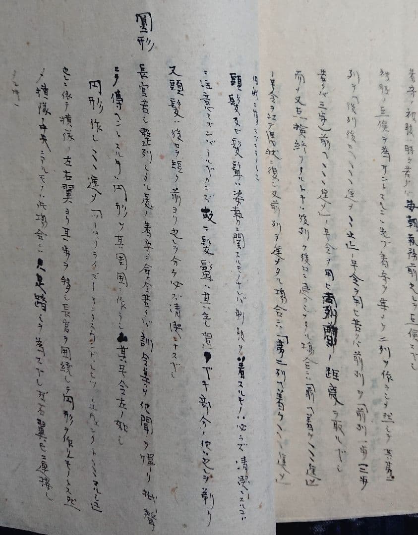 明治23年プロイセン軍教本『普国歩兵操練式抜粋』ドイツ帝国陸軍 ミリタリー