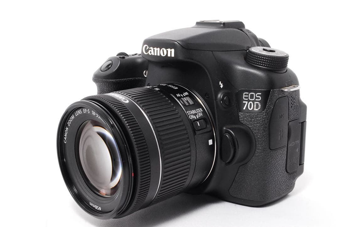 ハイアマチュア機◆Canon EOS 70D◆WiFiで楽々転送◆一眼レフカメラ