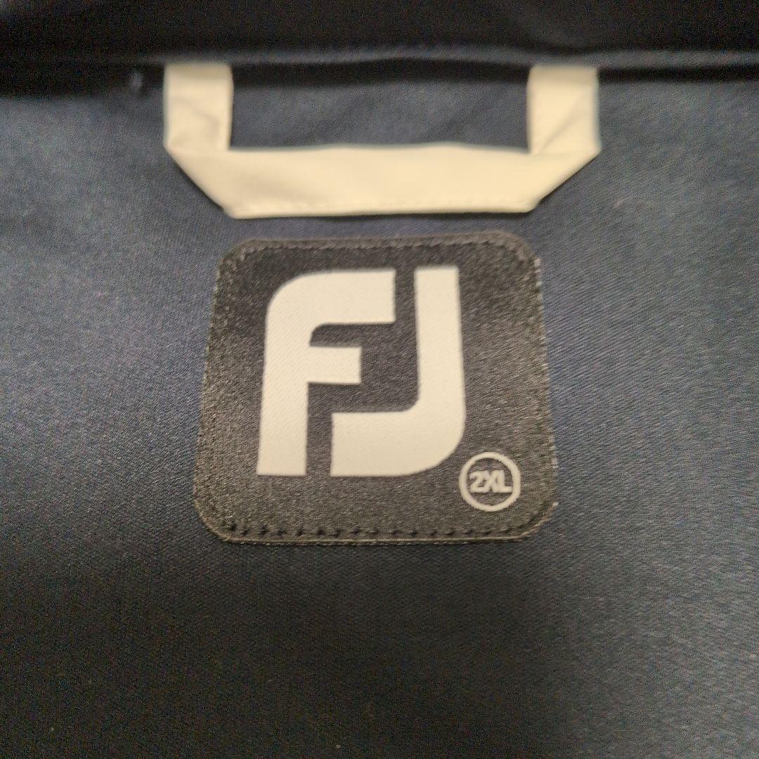 極美品♡フットジョイ 中綿ジャケット 2XL ネイビー×ホワイト