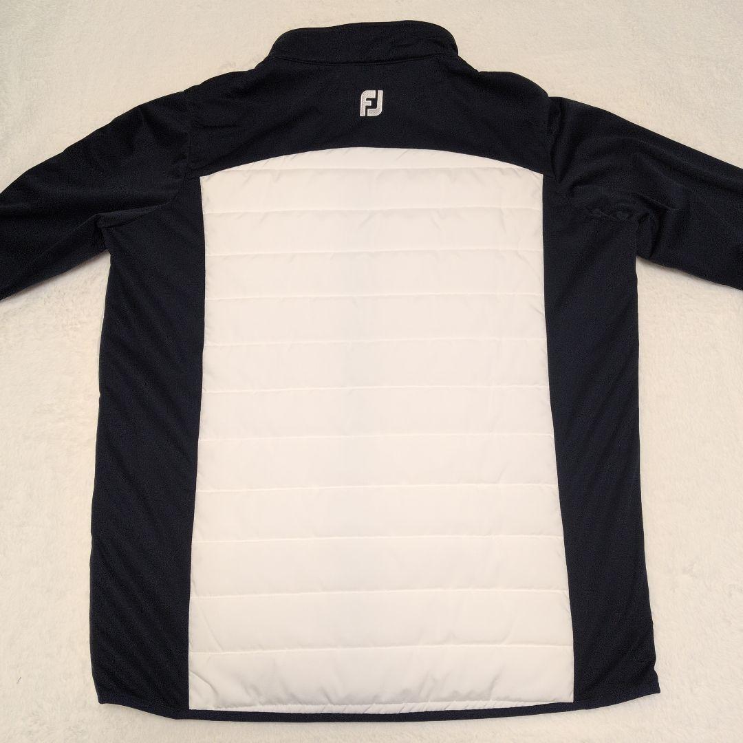 極美品♡フットジョイ 中綿ジャケット 2XL ネイビー×ホワイト