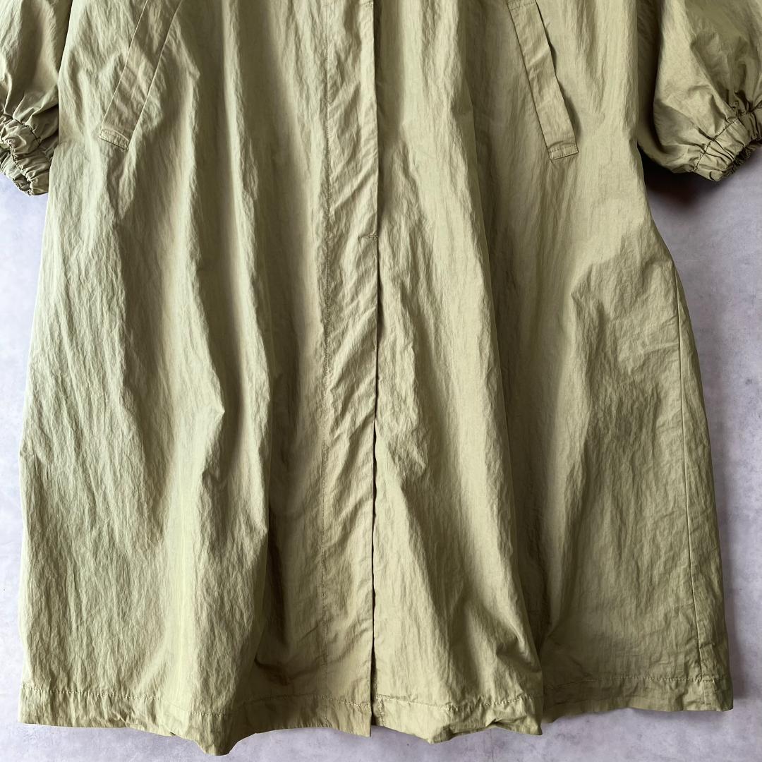 美品　ツハルbyサマンサモスモス　綿ナイロン製品染めロングコート　1140