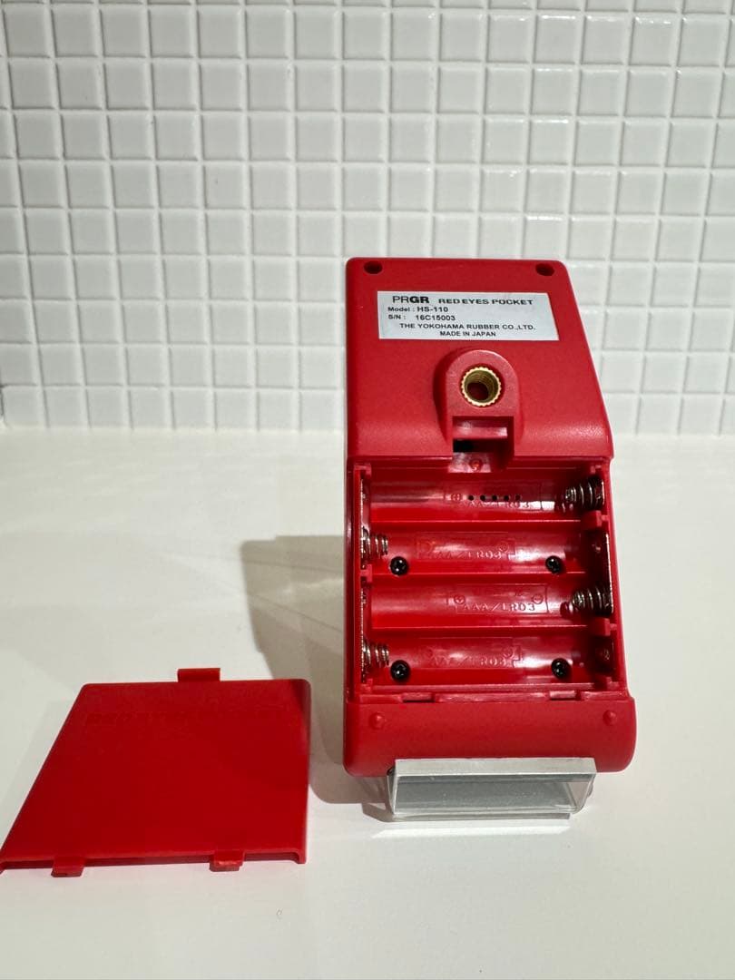 【美品】PRGR RED EYES POCKET HS-110 スピードテスター