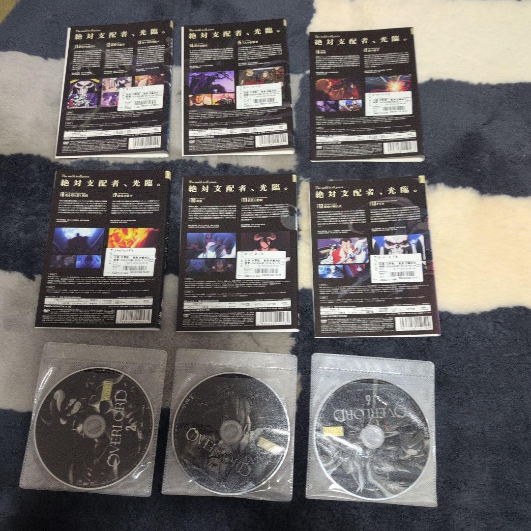 OVERLORD 1期+2期+3期全18巻 レンタル落ちDVD