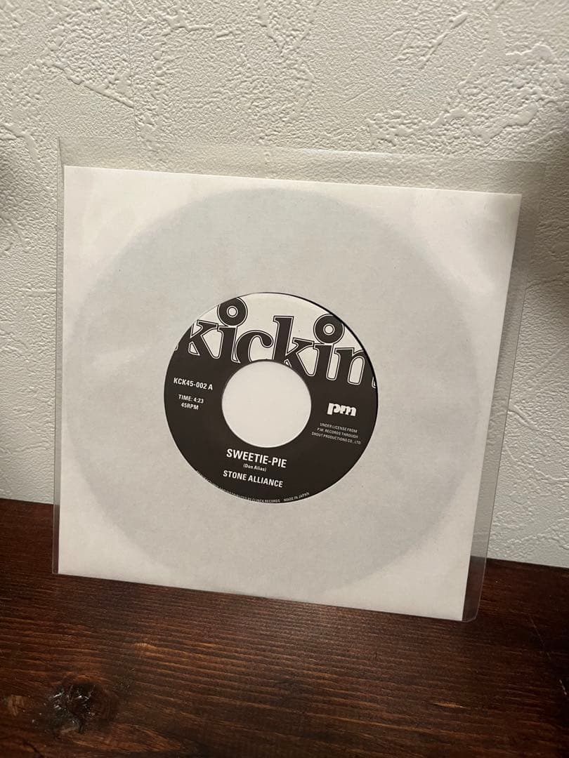 洋楽 STONE ALLIANCE SWEETIE-PIE 7inch