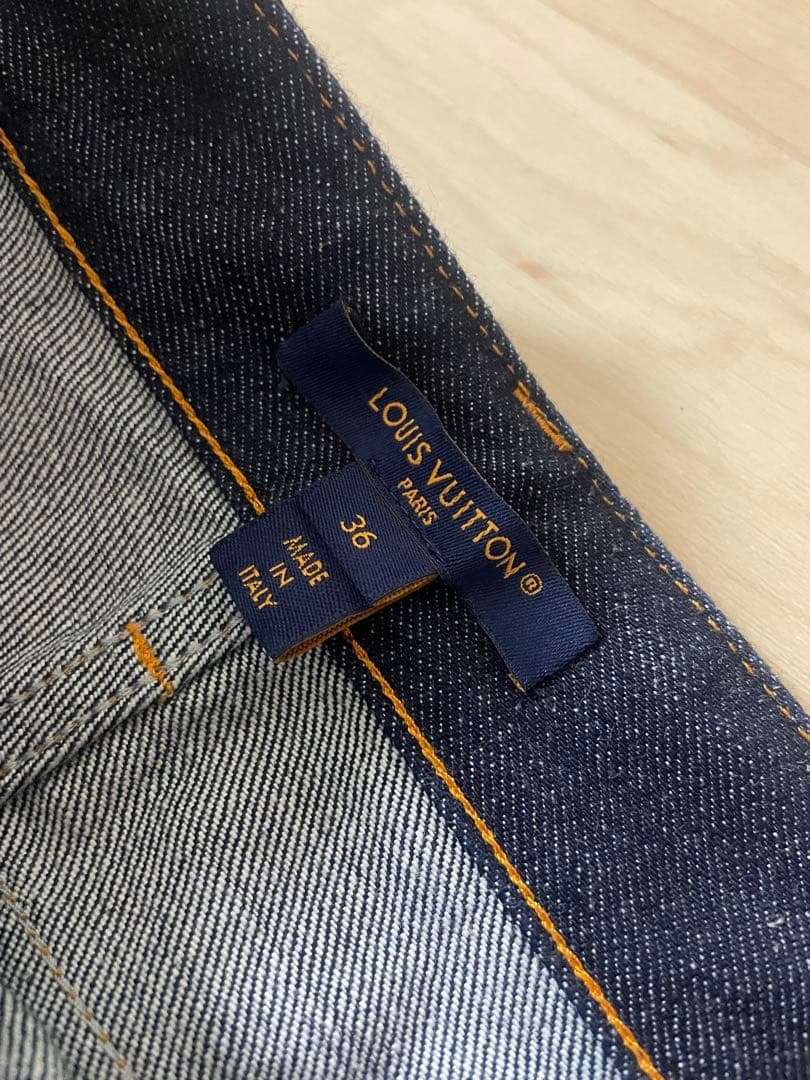 超美品Louis Vuitton ストレートデニム