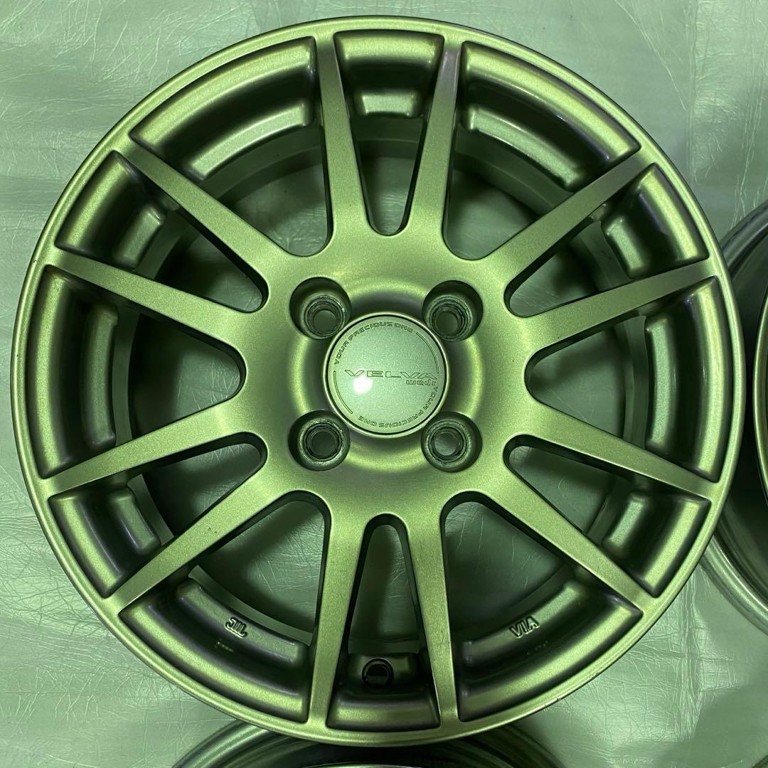 ウェッズ　VELVA SX 14インチ　中古ホイール　4枚