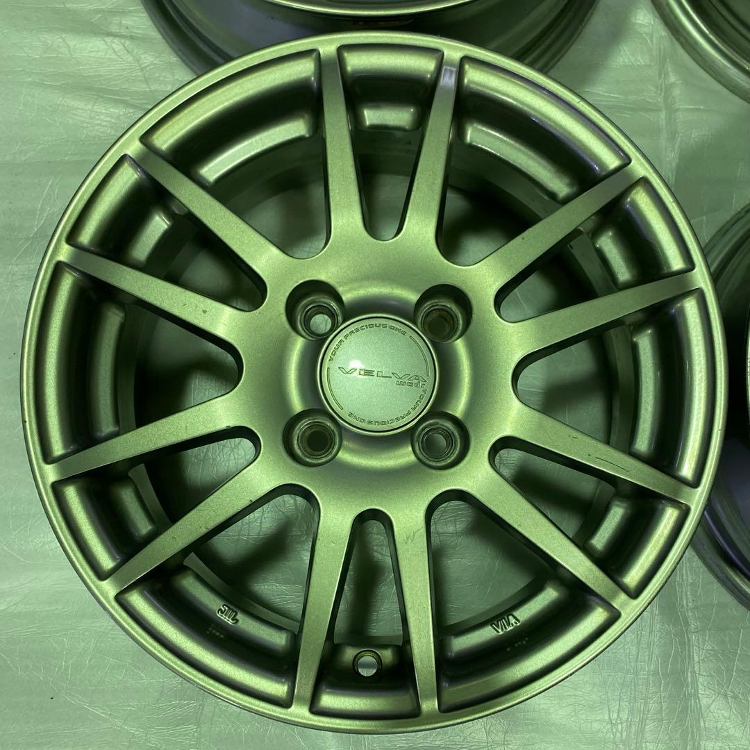ウェッズ　VELVA SX 14インチ　中古ホイール　4枚
