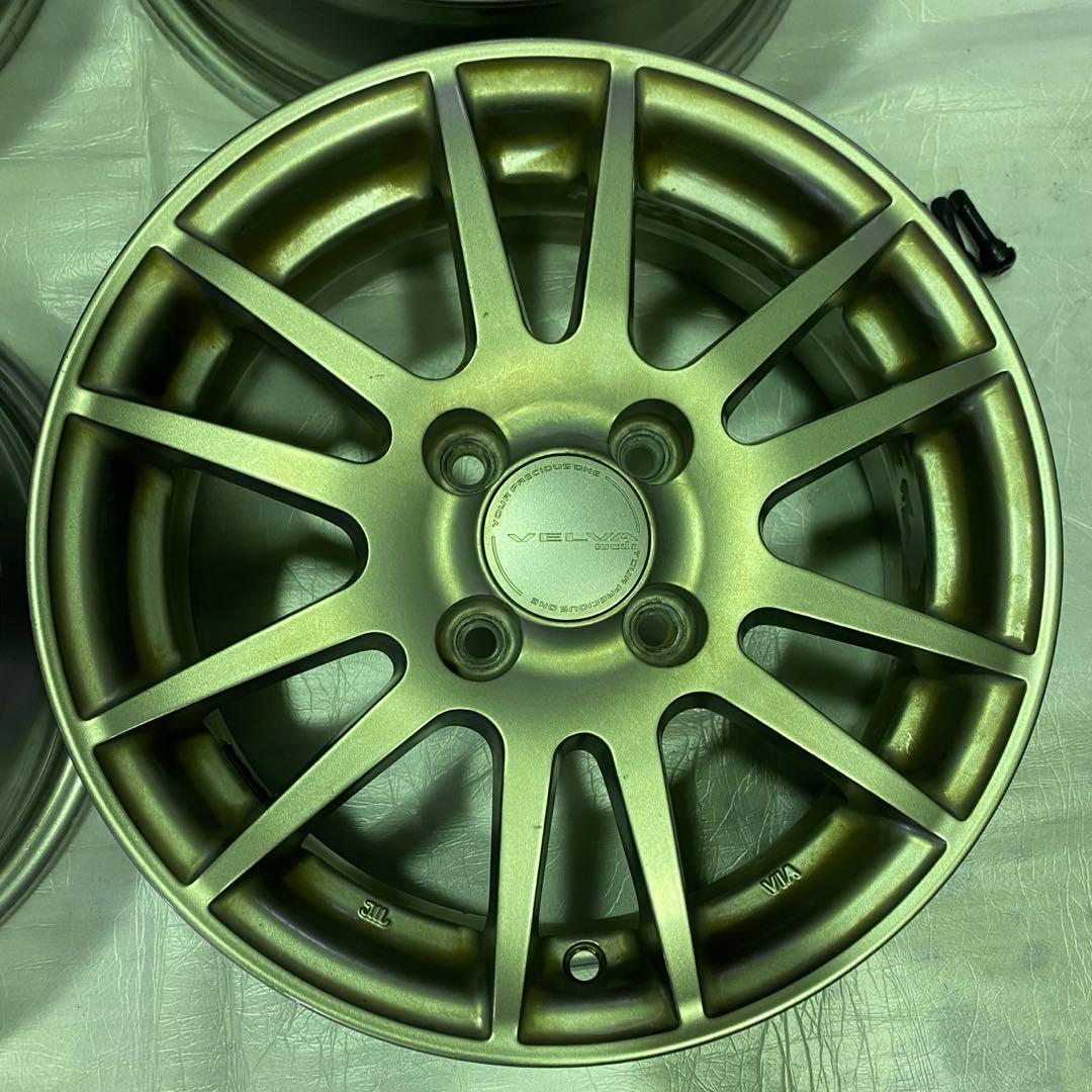 ウェッズ　VELVA SX 14インチ　中古ホイール　4枚