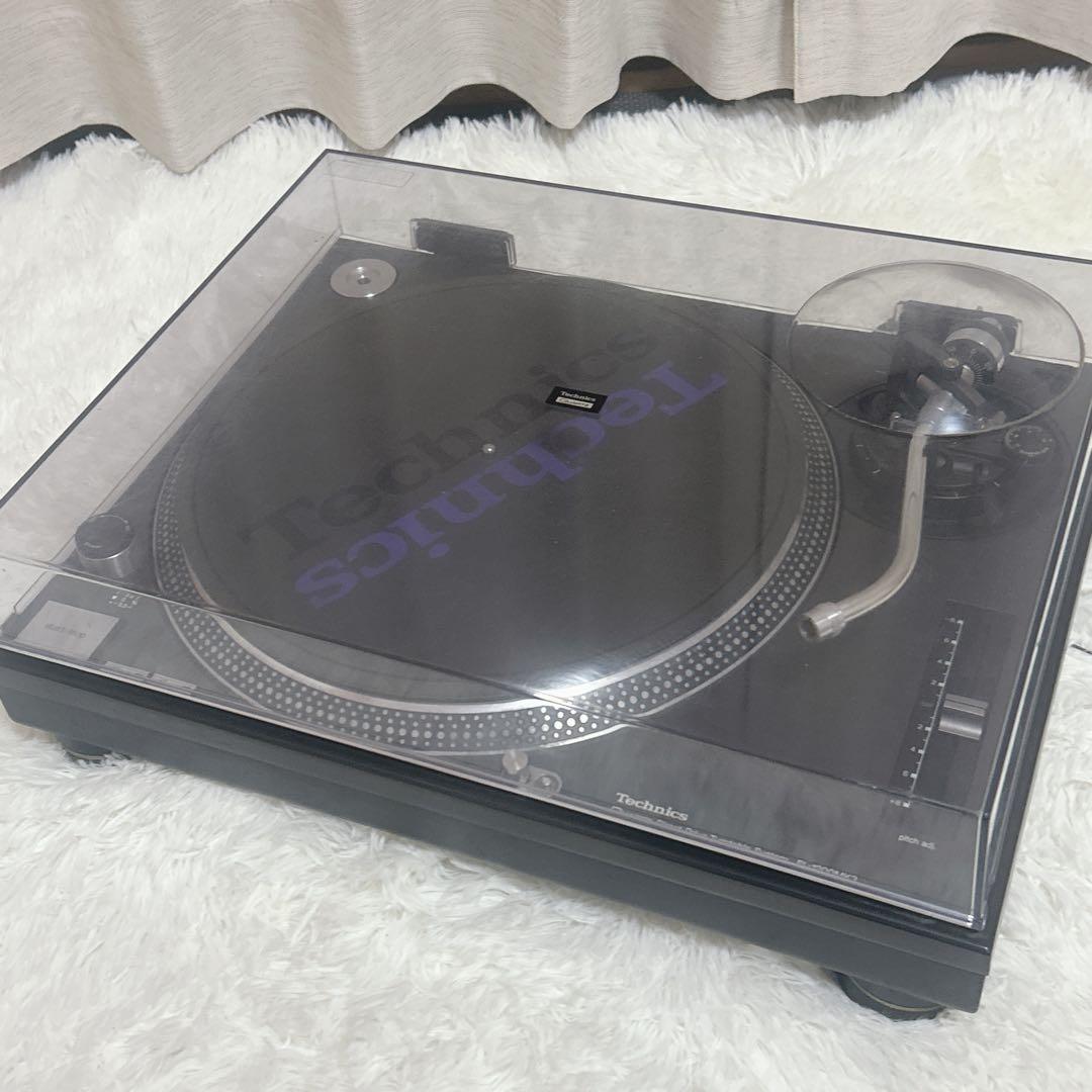 【極美品】Technics SL-1200MK3 ブラック 完動品 カバー付　黒