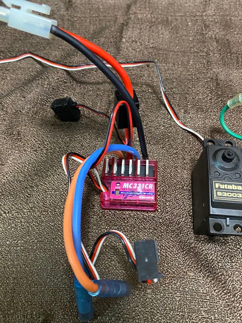 フタバ　MC331CR ESC S3003サーボ　タミヤ　GTチューンモーター