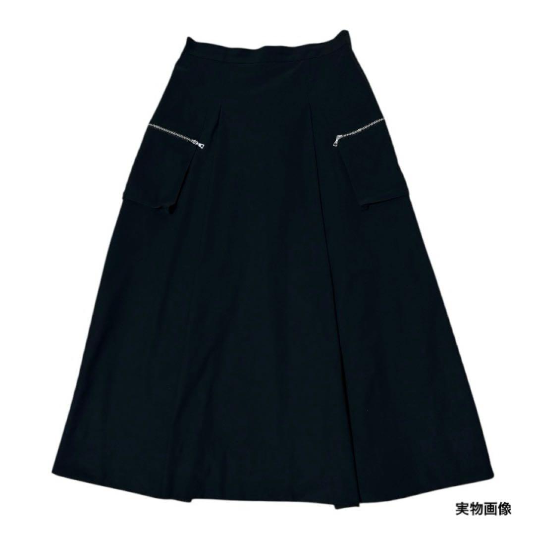 【美品】DAMA collection サテンジャージーカーゴスカート M 完売