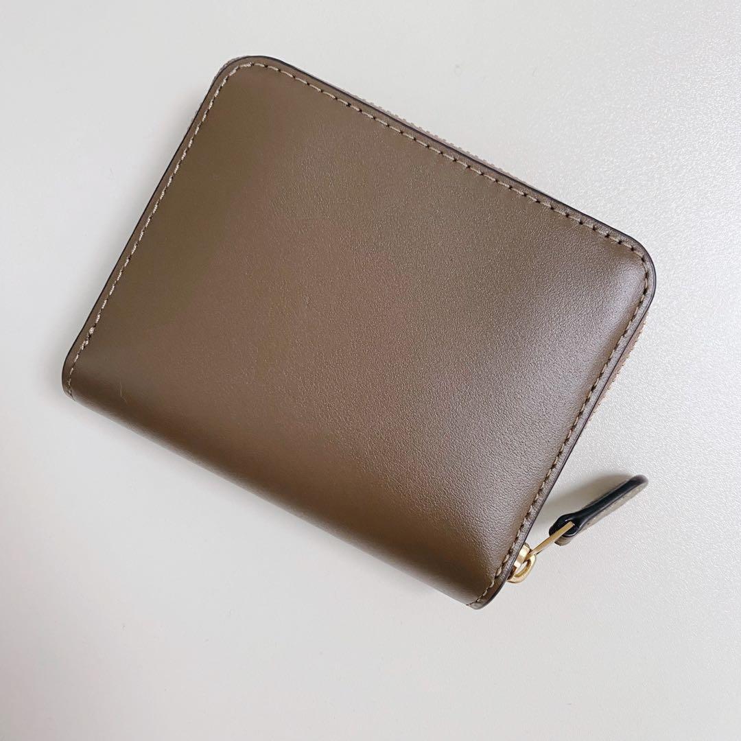 【新品！】COACHコーチ★折り財布★ビルフォールドウォレット★ダークストーン