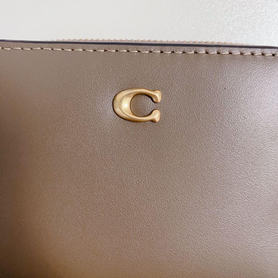 【新品！】COACHコーチ★折り財布★ビルフォールドウォレット★ダークストーン