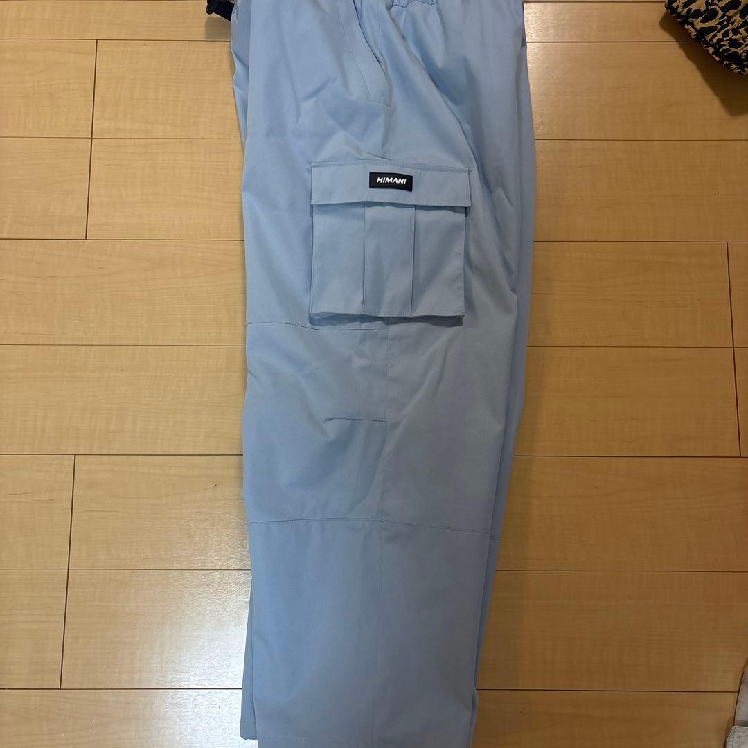 HIMANI スノーボードウェア　水色　Mサイズ 下ズボンのみ