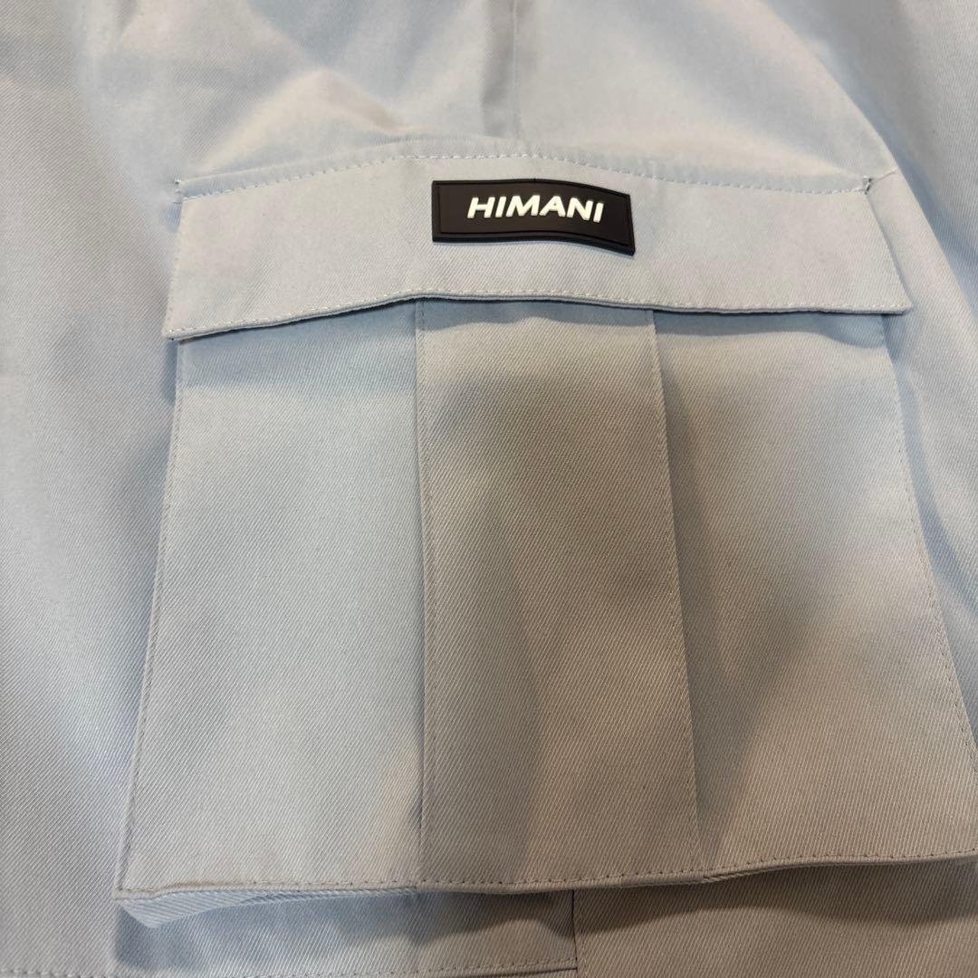 HIMANI スノーボードウェア　水色　Mサイズ 下ズボンのみ