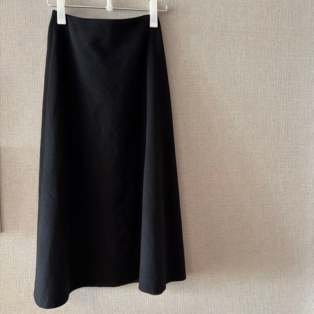 DEUXIEME CLASSE Newstandard フレアスカート　黒