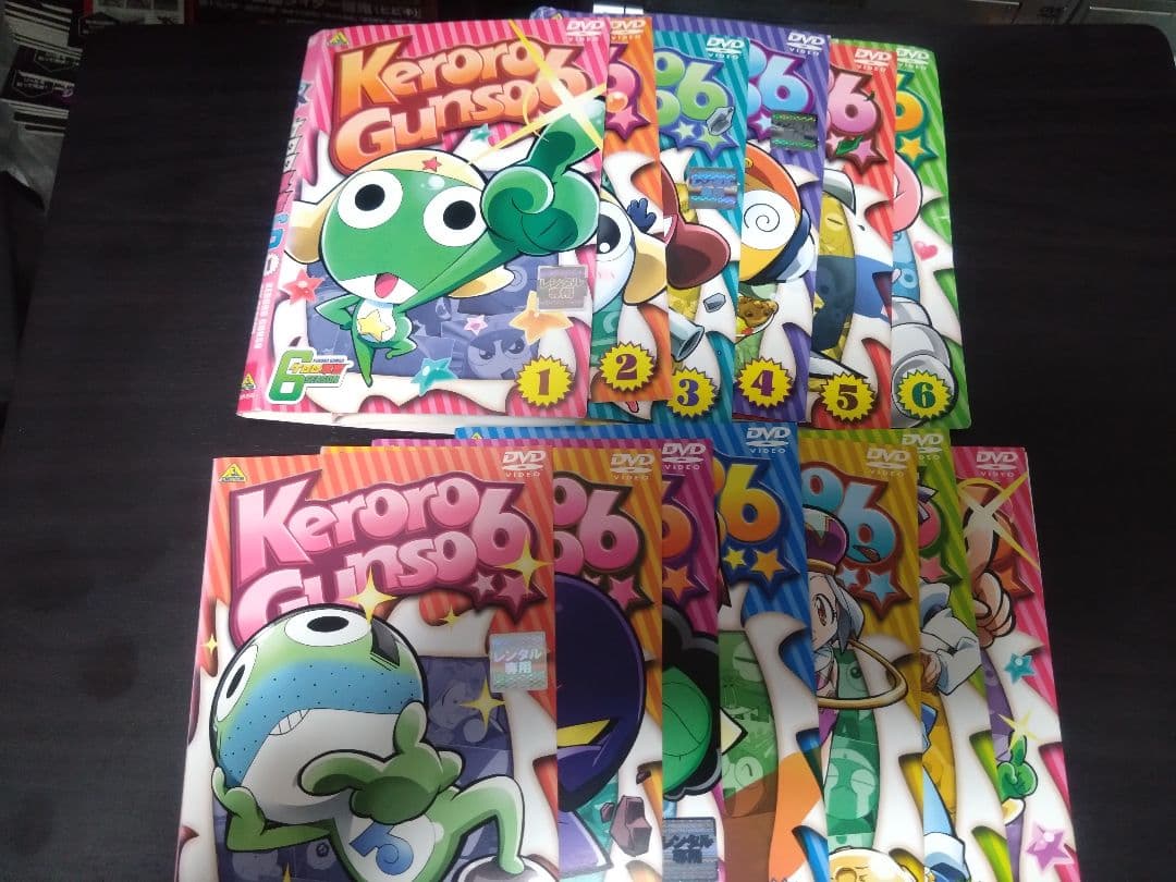 ケロロ軍曹 DVD 2〜7シーズン　レンタル落ちまとめ売り