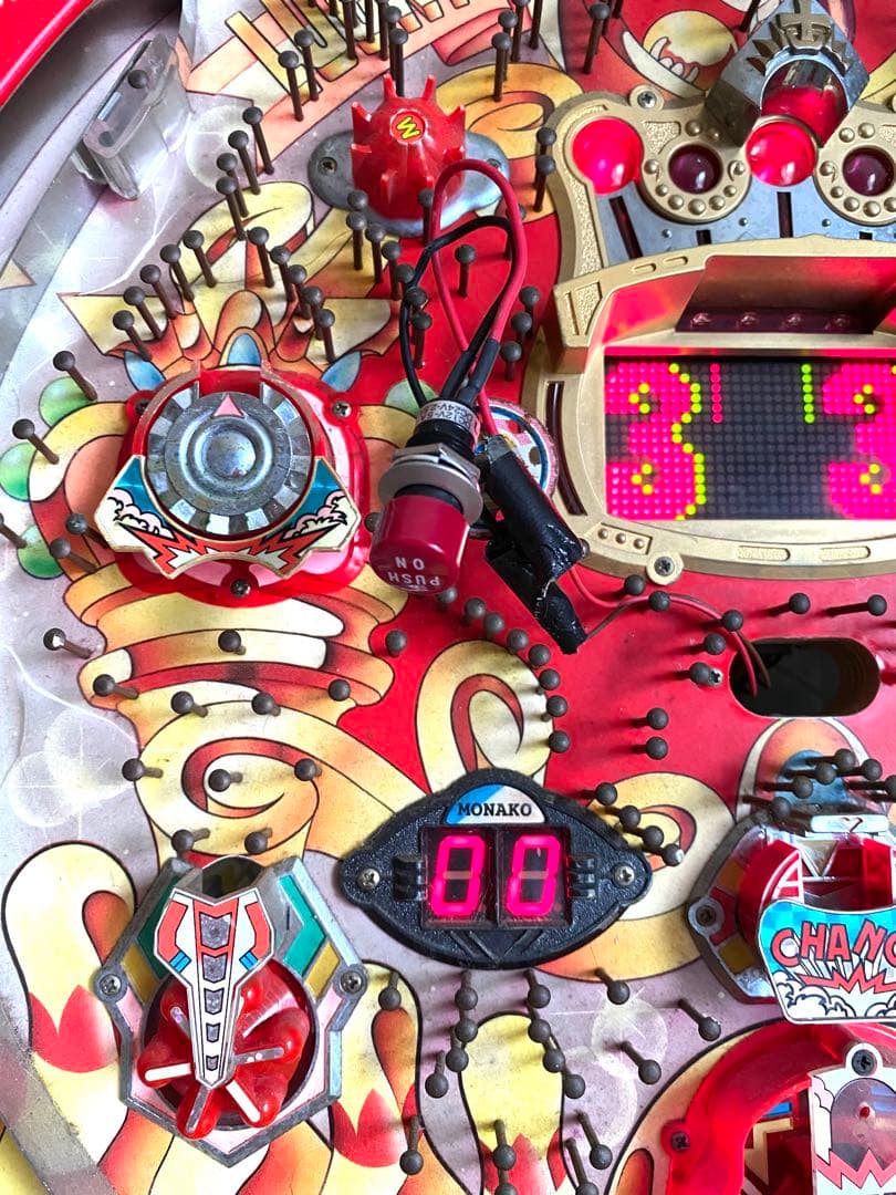 レトロ　パチンコセル基盤　２回権利物　ラッキーボール