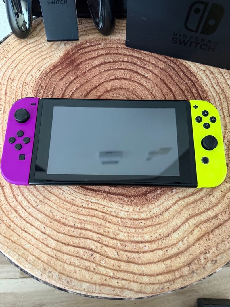Nintendo Switch ニンテンドースイッチ本体　PPL/YEL箱無し
