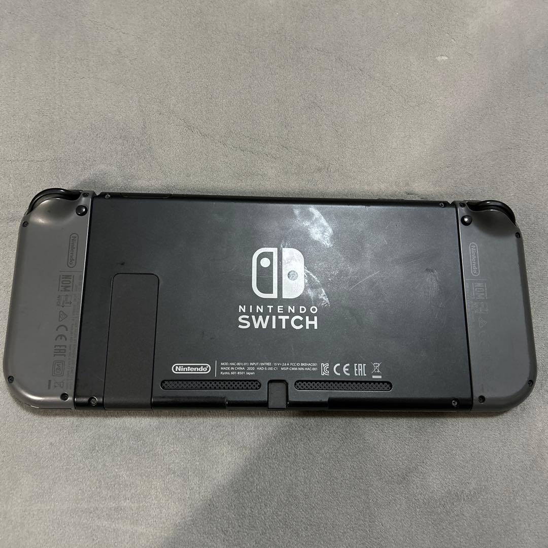 箱有り　Nintendo Switch グレー 本体　バッテリー強化版