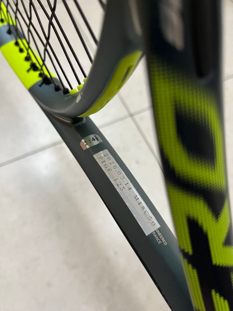 Babolat Pure aero 98 2026年モデル　グリップ2