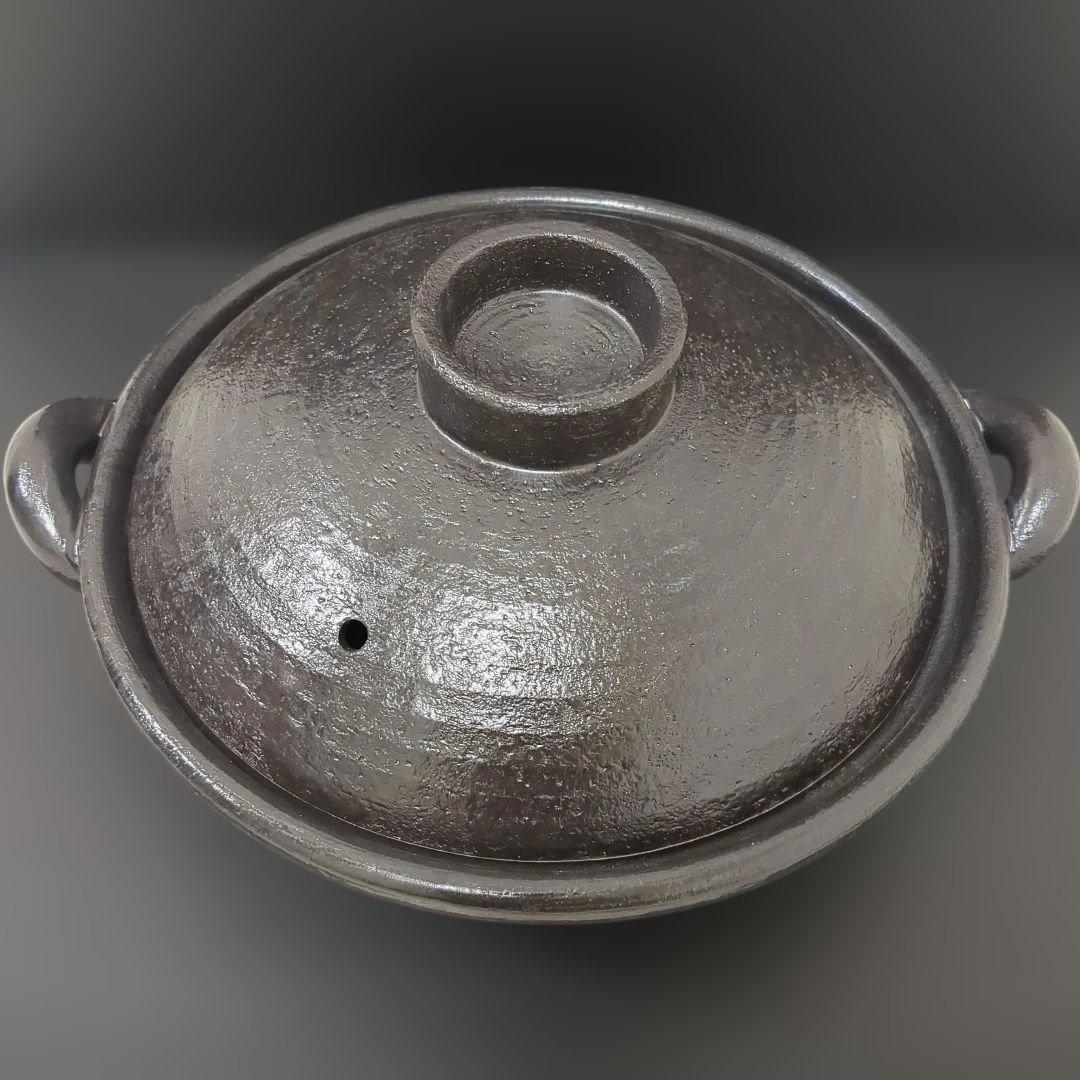 【未使用品】大道正男　土鍋　食器　陶芸　鍋料理　伊賀　永谷園