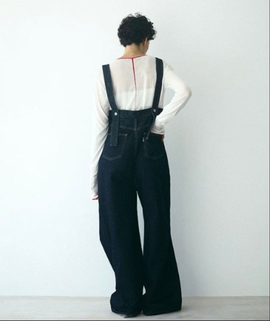 EDWIN×ETRE TOKYO 2wayハイライズサスデニムパンツ